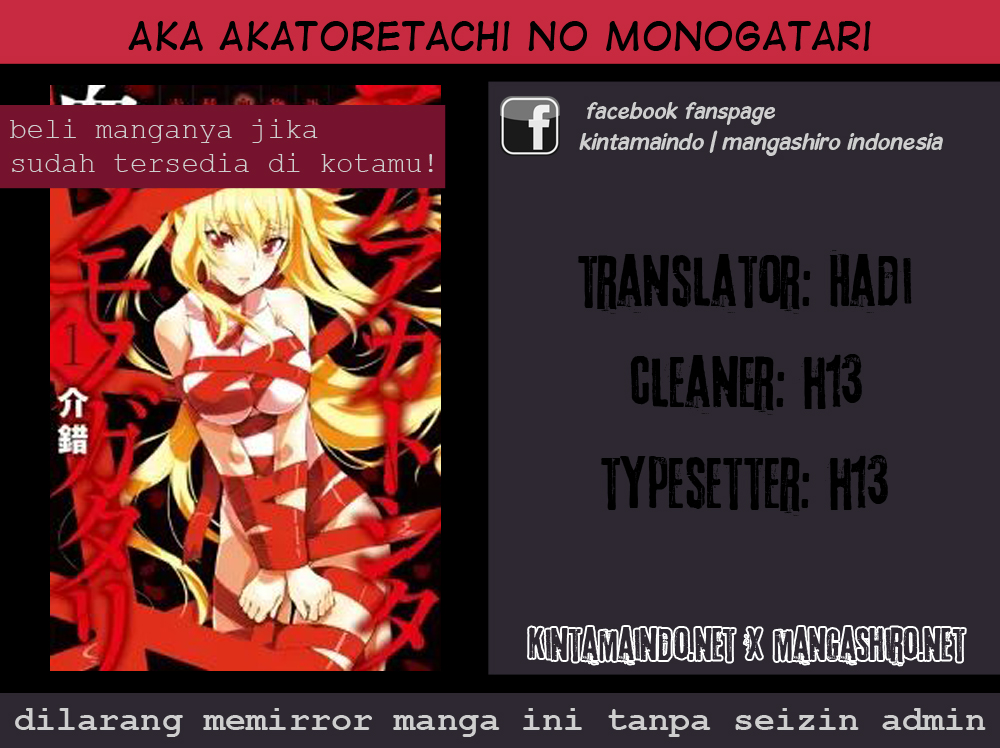 Akaaka to Shita Chi no Monogatari Chapter 25 Bahasa Indonesia